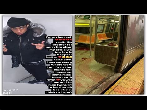 video of notti getting stabbed|Teen stabbed on NYC train platform was aspiring drill rapper